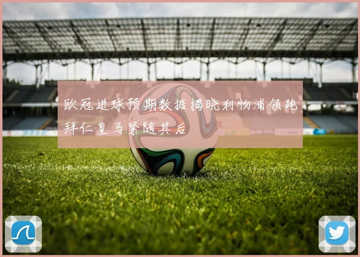 欧冠进球预期数据揭晓利物浦领跑拜仁皇马紧随其后